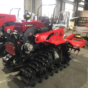 Máy xới đất bánh xích 25HP, làm mát bằng nước - 2 chức năng